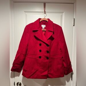 St John’s Bay Red Peacoat